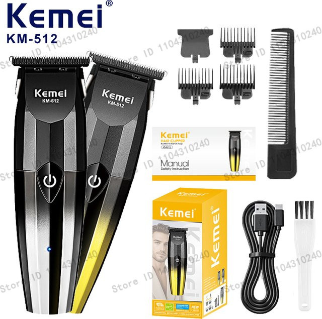 Kemei Haarschneidemaschine, Unisex, Gold/Black - Bild 1