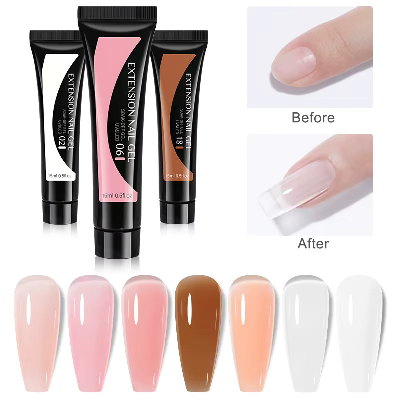 Parkson Nagelverlängerungs-Gel, 15 ml, Glänzend - Bild 3