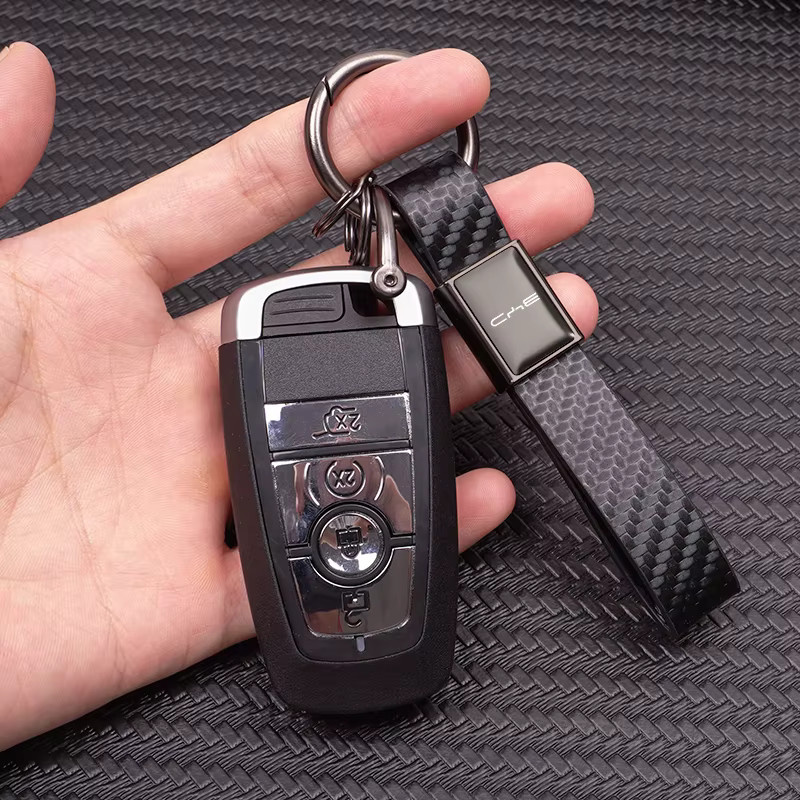 BYD Schlüsselanhänger mit Hufeisenschnalle, Zinklegierung, Unisex - Bild 2