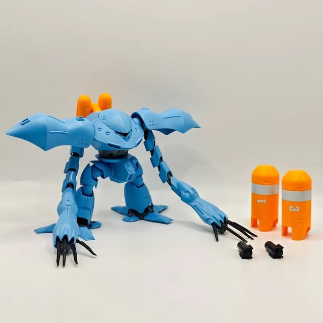 Bandai Z'Gok Bausatz, Mecha-Actionfigur, mit Wassertransfers, bewegliche Gelenke - Bild 1