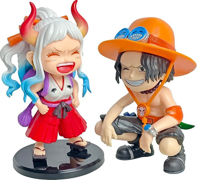 Bandai One Piece Piraten, Q-Version Cartoon Anime Spiel Charakter Figur, Einzelfigur - Bild 1