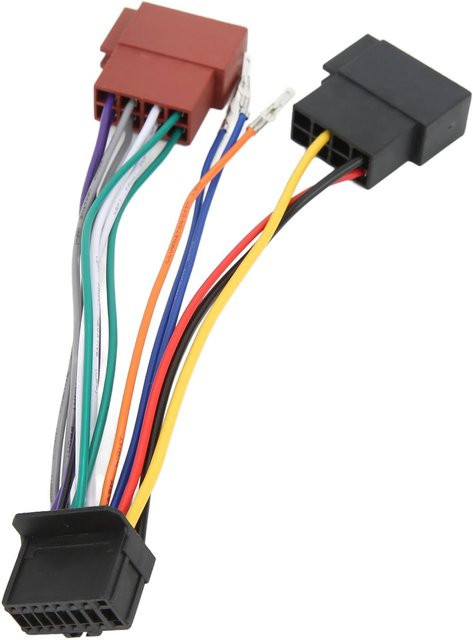 ISO Kabelbaum Stecker Adapter für Pioneer Autoradios in Grau - Bild 1