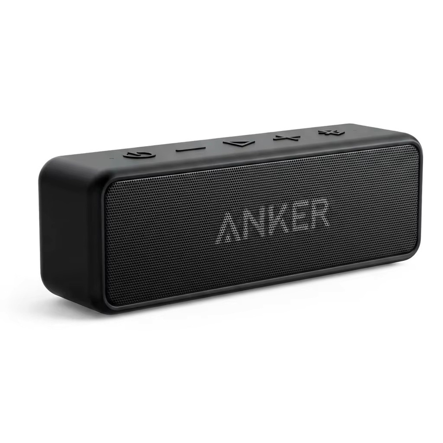 Anker SoundCore 2 Bluetooth Lautsprecher in Schwarz, Refurbished, mit IPX7 Wasserschutz und 24h Akkulaufzeit - Bild 6