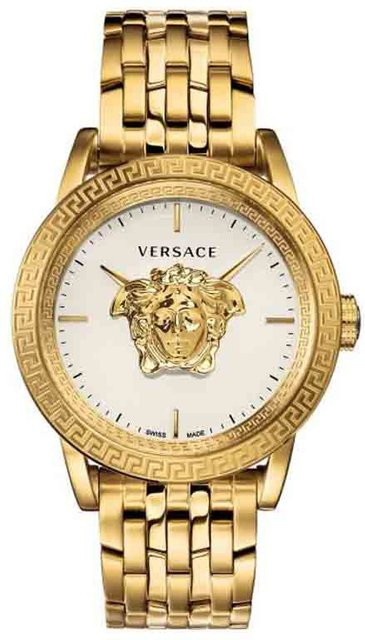 Versace Armbanduhr Palazzo Empire, Quarz, Edelstahl, 43 mm, Herren, weiß - Bild 1