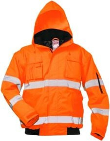 SAFESTYLE Warnpilotenjacke Roland in Gelb und Orange, Größe 3XL, nach EN ISO 20471 Klasse 3 - Bild 1