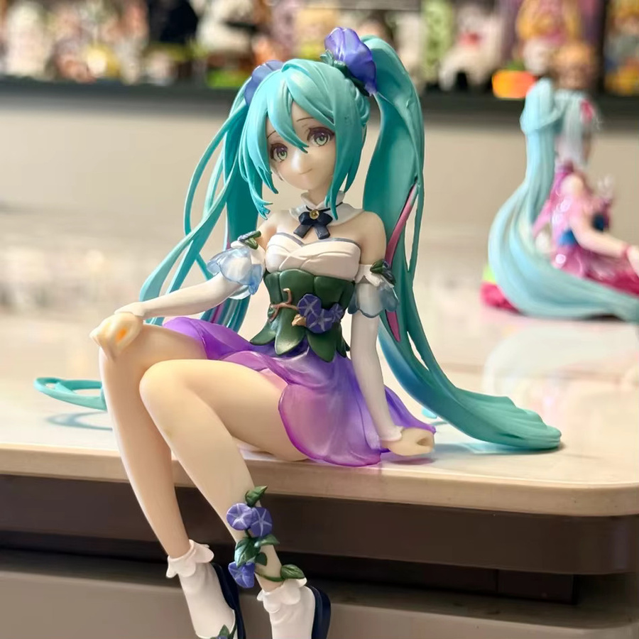 Bandai Hatsune Miku Blumenfee-Figur, Sammlermodelle, Einzelfigur - Bild 5