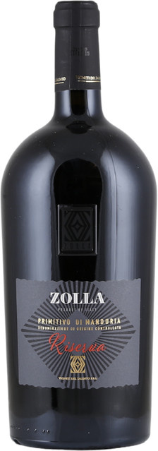 Vigneti del Salento, Zolla Primitivo di Manduria Riserva, Primitivo, Rotwein, 2018, 1,5 l - Bild 1