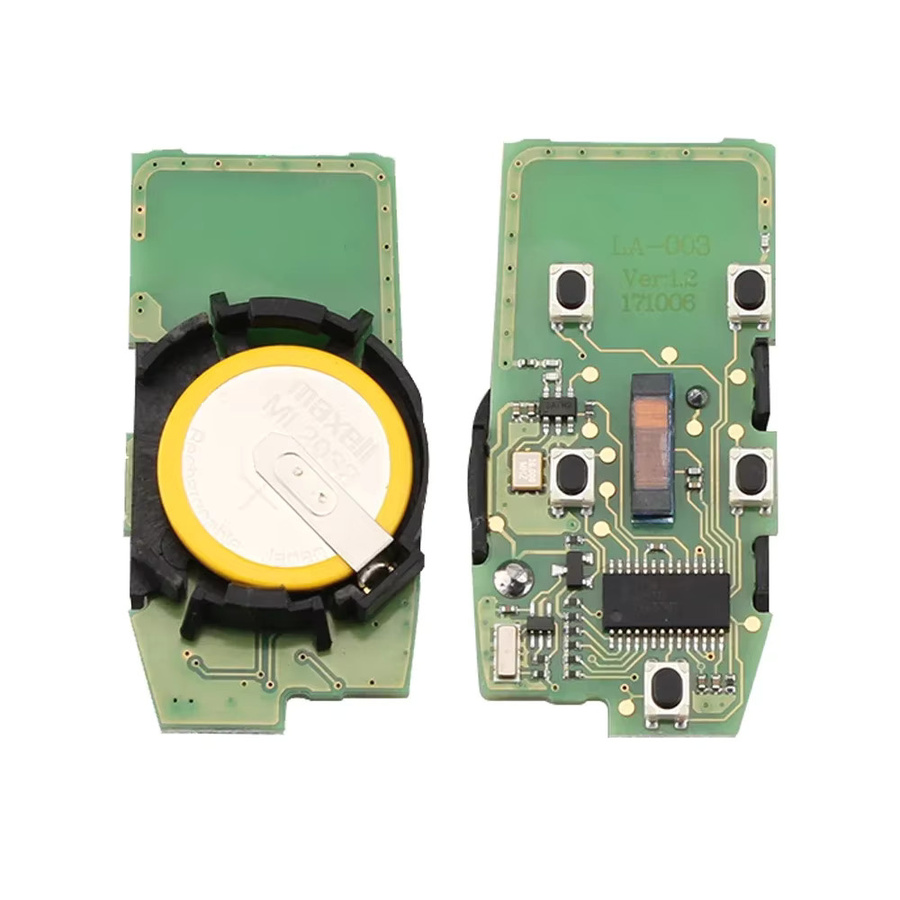 Keyyou Intelligente Fernbedienung für Land Rover Freelander 2, 315 MHz Autoschlüssel mit 5 Tasten und ungeschnittener Klinge, Schwarz - Bild 1