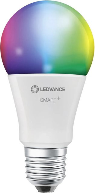LEDVANCE Osram Smart+ LED Leuchtmittel E27 Glühlampenform RGBW dimmbar 2er Set multicolor - Bild 1