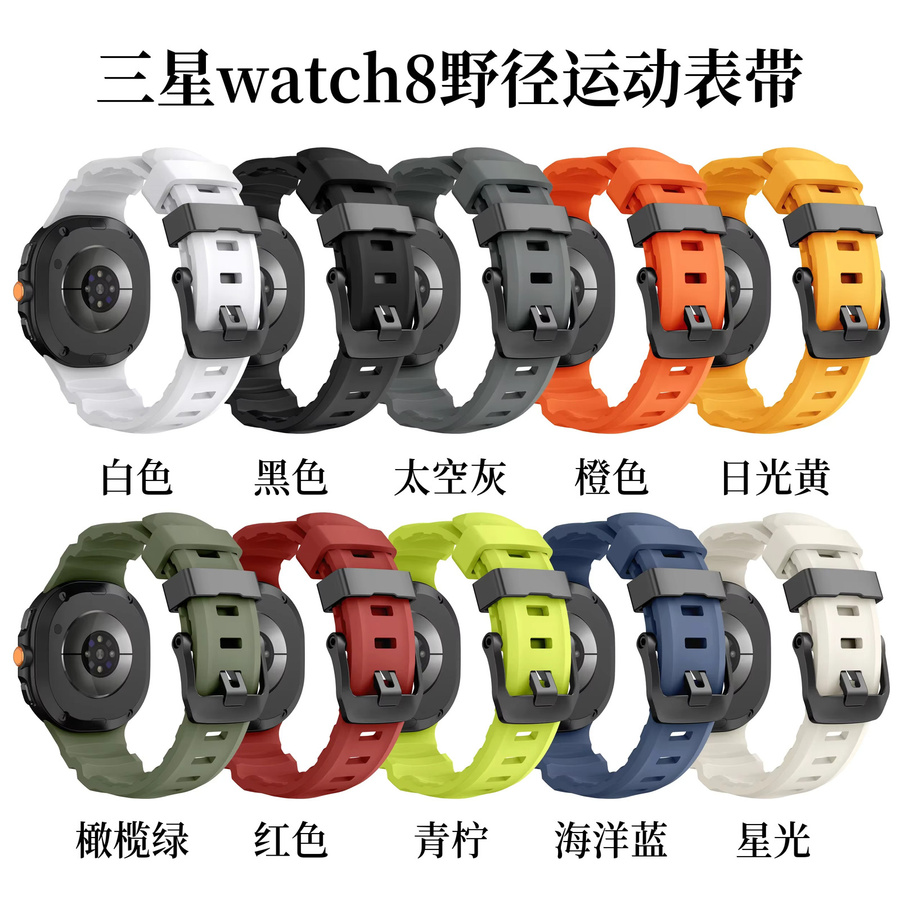 Trail Uhrenarmband Silikon, Samsung Galaxy Watch 8, Unisex - Bild 4