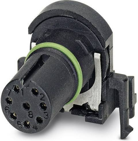 Phoenix Contact Sensor-Aktor-Einbausteckverbinder M12 Buchse, 8 Pol, Schwarz - Bild 1