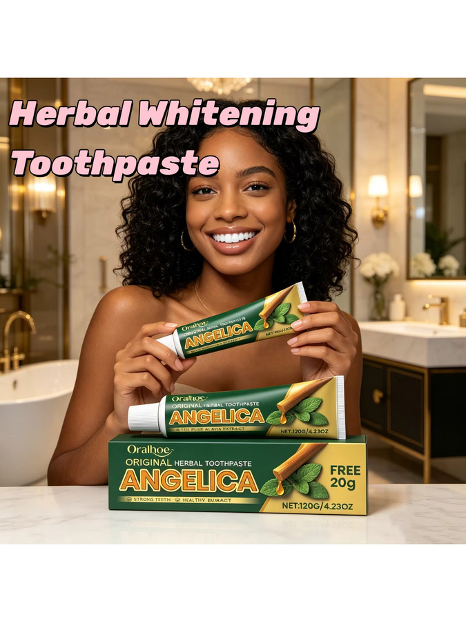 ORALHOE Kräuter-Nährende Zahnpasta, Unisex - Bild 4