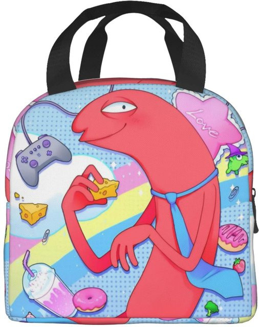 Thermische Bento-Box Mittagessensbox Lachende Freunde Pim Und Charlie Merch von Fancy Style Studio in Multicolour - Bild 1
