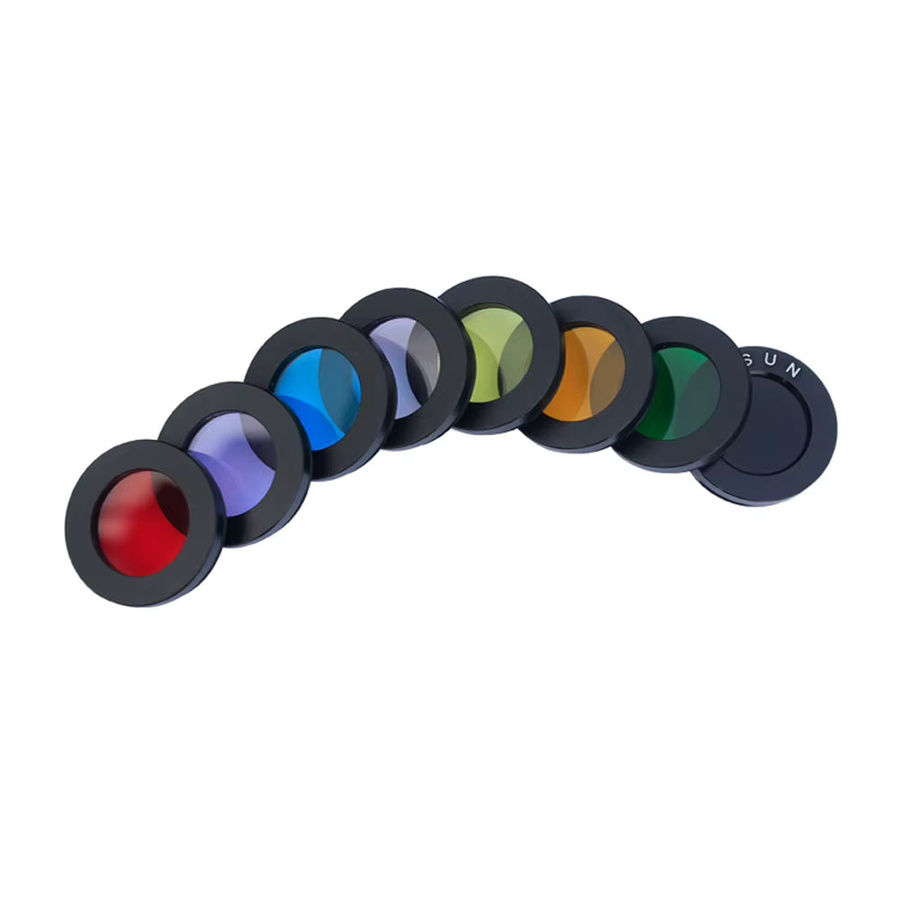 Eysdon Astro Farbfilter für astronomische Teleskope und Fotografie mit M28x1.25 Gewinde, Multicolour - Bild 2
