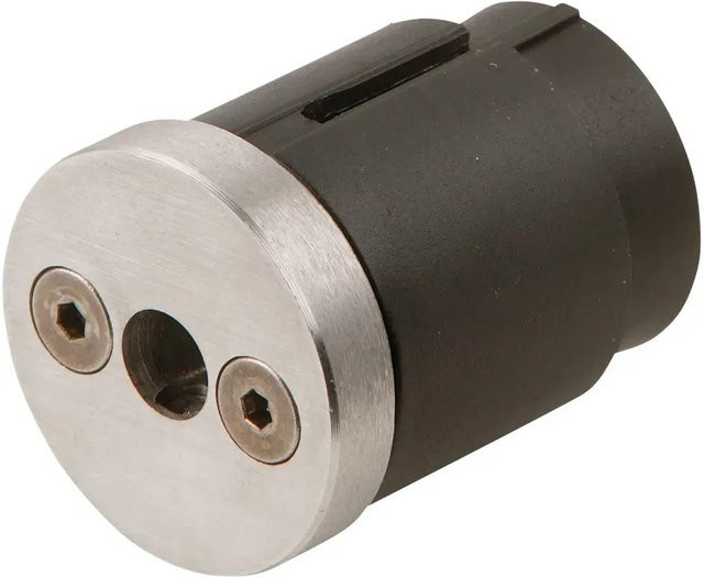 Dieda Adapter V4A für V4A-Handlauf aus Edelstahl in Silber, B/T/H: 40 x 40 x 30 cm - Bild 1