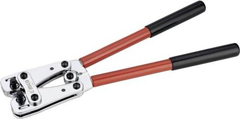 Cimco Presszange für Presskabelschuhe und Pressverbinder 6 bis 50 mm² in Rot - Bild 1
