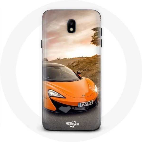 Samsung Galaxy S4 Hülle im McLaren Formel 1 Design in Orange - Bild 1