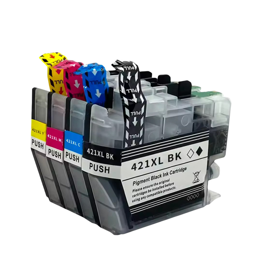 Brother kompatible LC421XL Tintenpatrone Multicolor für DCP-J1050DW, MFC-J1010DW und DCP-J1140DW Drucker - Bild 3