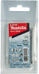 Makita Wendebohrer HSS in Silber, Durchmesser: 35 mm, Länge: 52 mm - Bild 1