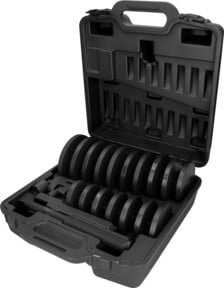 KS Tools Universal-Lager- und Buchsentreiber-Satz, 21-teilig, Schwarz/Stahl - Bild 1