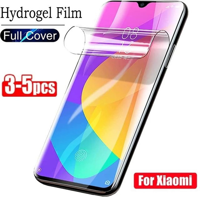 Hydrogel Displayschutzfolie Set für Xiaomi Redmi Note 10 11 Pro 10s 11s 10a 10c 9 Pro 9s 9t 9a 9c in Transparent - Bild 1
