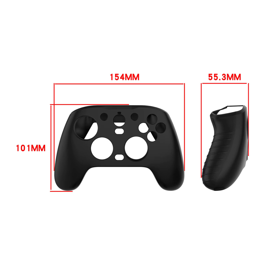 GameSir Silikon-Schutzhülle für G7 Pro und G7 SE Gaming-Controller in Schwarz - Bild 5