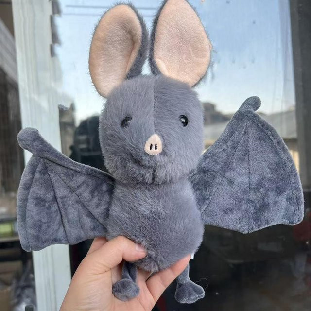 Halloween Fledermaus Schwein Puppe, Plüschtier, ab 14 Jahre - Bild 1