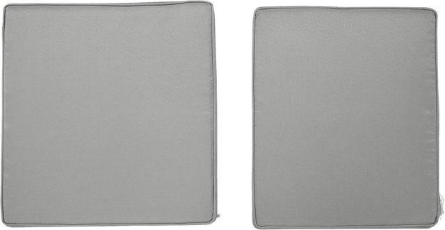 Outsunny Sitzkissen-Set hellgrau aus Polyester mit abnehmbarem Bezug B: 52 cm, H: 7 cm, T: 56 cm - Bild 1