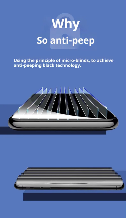 ξ Mystery 14 Ultra Hydrogel Displayschutzfolie mit 360° Privatsphäre-Schutz für Xiaomi 15 Ultra, Civi 2, 3, 4 Pro sowie Xiaomi 11 und 10 Pro, transparent - Bild 6