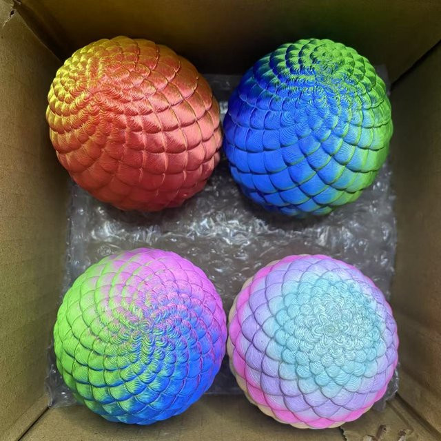 BC Pet Supplies Schlangen-Überraschungsei-Dekoration, 4-teiliges Set, flexible Gelenke - Bild 1