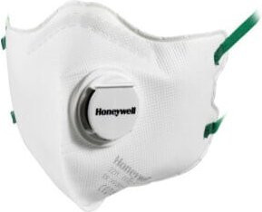 Honeywell Atemschutzmasken-Set Serie 2000, faltbare FFP-Masken mit P2V-Filter, weiß - Bild 1