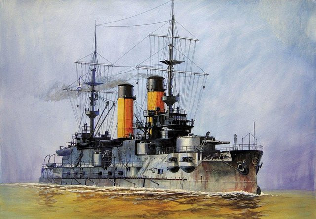Zvezda Russian Battleship Borodino, Fahrzeuge, Grau - Bild 1