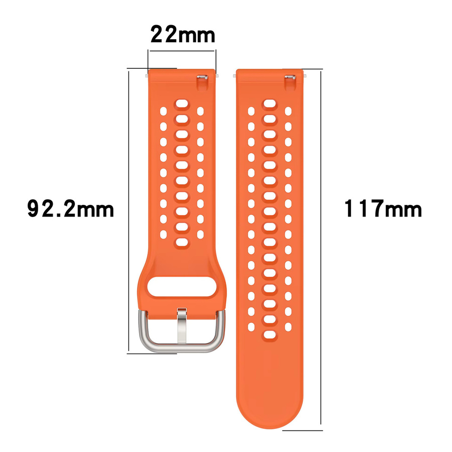 Amazfit Uhrenarmband Silikon, 22 mm, Unisex - Bild 2