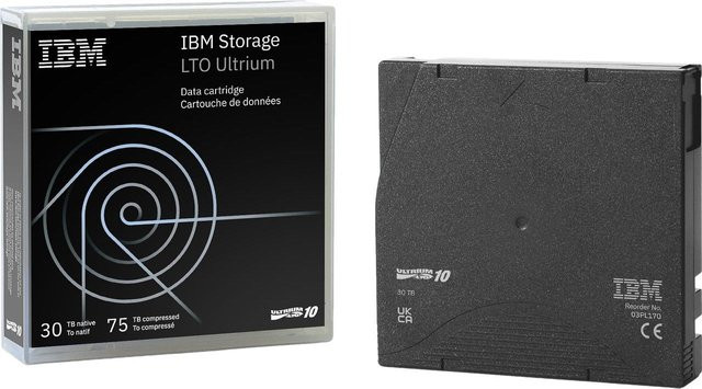 IBM LTO10 03PL170 Ultrium Speicherband Datenkassette Schwarz - Bild 1