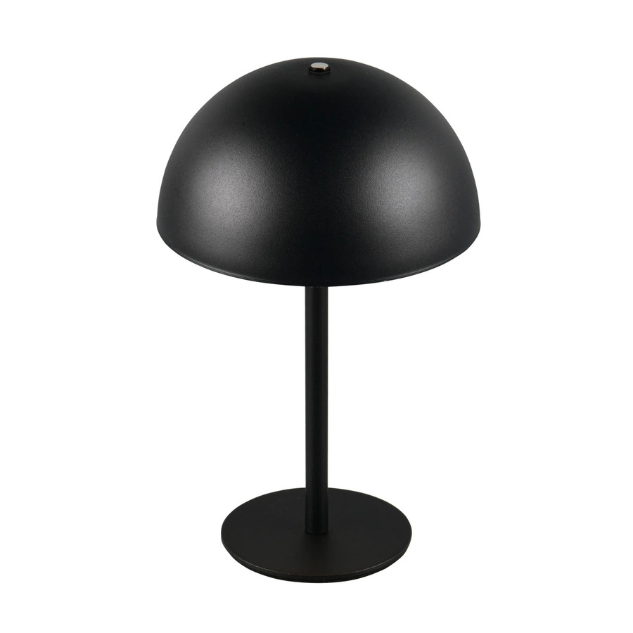 Reality Munoz LED-Tischleuchte in Schwarz Matt mit dimmbarer Touch-Funktion und Akkubetrieb, Ø 13 cm - Bild 2