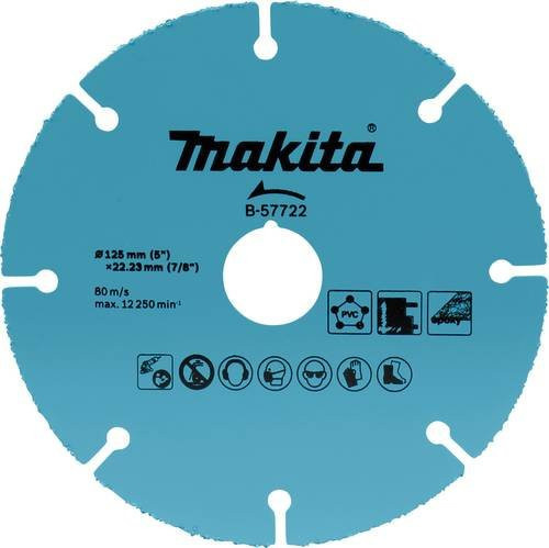 Makita Universal Trennscheibe Blau Durchmesser: 125 mm - Bild 1