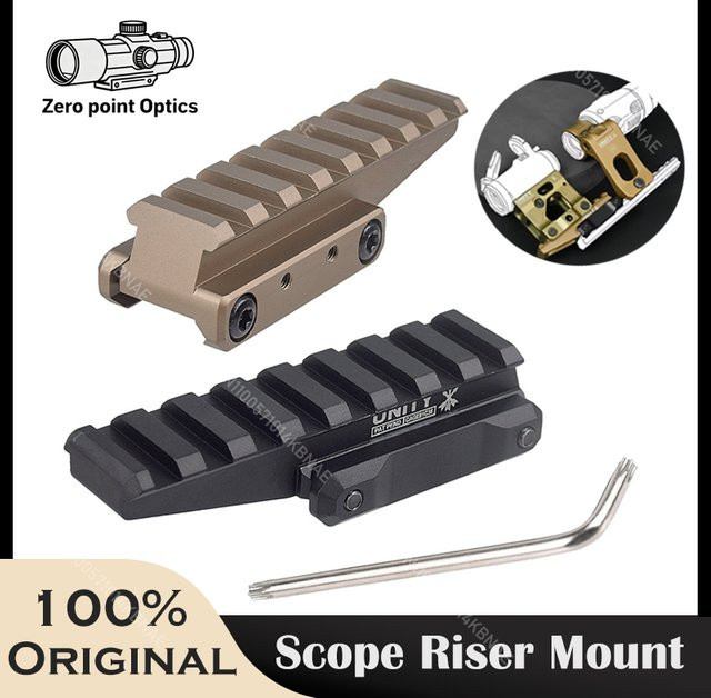 E * TECH FTC Mount Optic Riser mit 2,26 Zoll optischer Höhe für Red Dot Visier Halterung - Bild 1