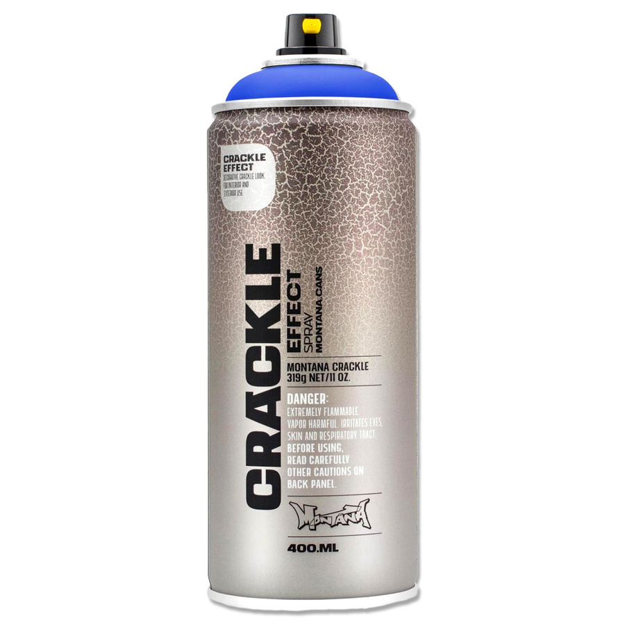 Montana CRACKLE Sprühlack mit Riss-Effekt in Gentian Blue, 400 ml - Bild 1