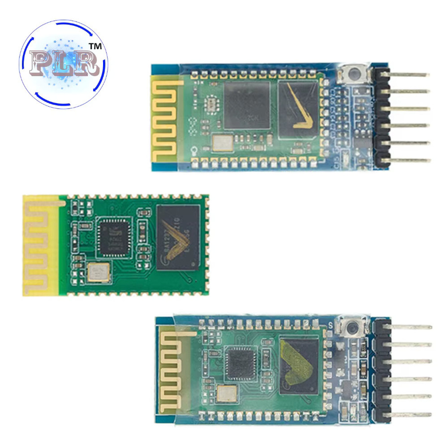 SAMIORE ROBOT Bluetooth Pass-Through Modul HC-05 HC-06 Master-Slave mit Anti-Reverse JY-MCU integriert 6-polig/4-polig - Bild 2