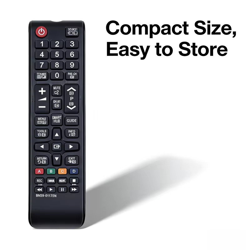 Samsung Ersatz-Fernbedienung BN59-01175N in Schwarz für Smart TV 4K 3D HDTV mit Lernfunktion - Bild 5