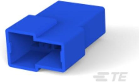 TE Connectivity 180908-3 Box aus Kunststoff in Blau - Bild 1