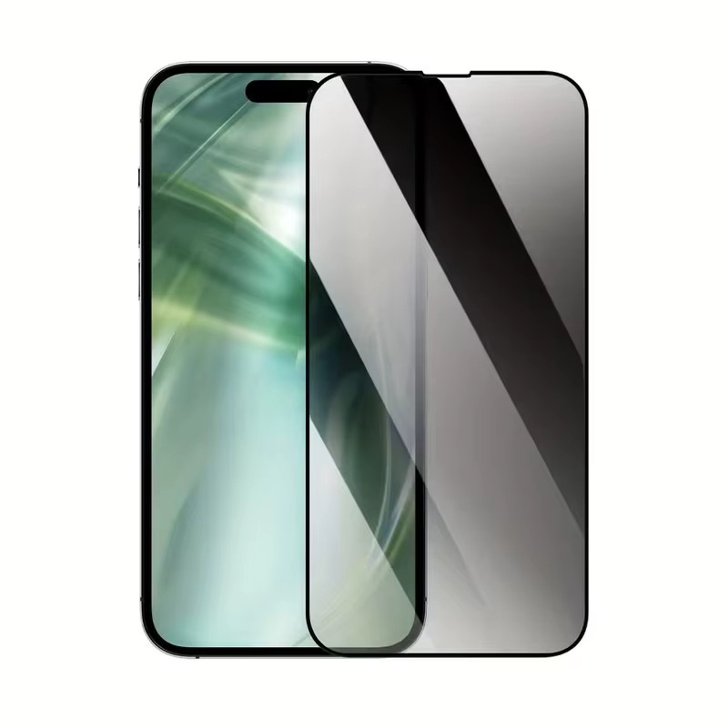 3er Set Privatsphäre Panzerglas für Apple iPhone 11 12 13 14 15 16 17 Pro Max und Mini Anti-Spy Schutzfolie aus gehärtetem Glas - Bild 2