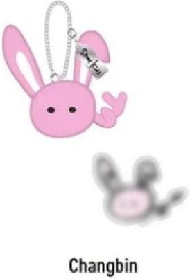 Skzoo SAUNA Taschenanhänger, Stray Kids, Changbin, pink, Unisex - Bild 1
