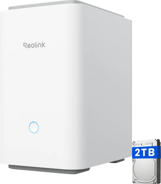 Reolink Home Hub P1 HHP01 WLAN IP Sicherheitszentrale in Weiß - Bild 1