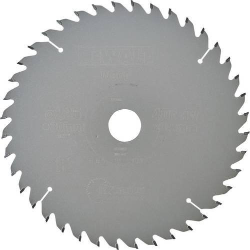 DeWalt Kreissägeblatt DT4067-QZ für Handkreissägen, Durchmesser: 235 mm, Bohrung: 30 mm, 40 Zähne, Carbide Tipped, Silber - Bild 1
