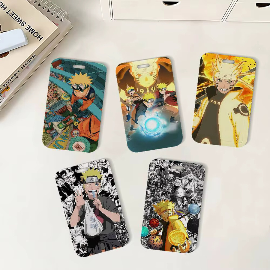 Naruto Uzumaki Ausweishalter mit Etui in Multicolour für Schule und Büro - Bild 2