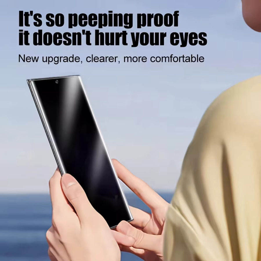 Privatsphäre Hydrogel Film als Anti-Spy Screen Protector für Samsung Galaxy S25 S24 Ultra S23 Plus S24 FE 5G S22 S25 Plus - Bild 4