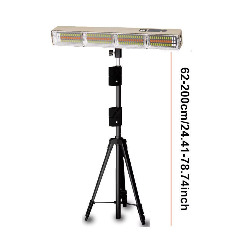UMEXUS Multifunktionale LED-Camping-Arbeitsleuchte in Weiß mit Magnet und verstellbarer Halterung für Reparaturen und Notbeleuchtung im Garten - Bild 6
