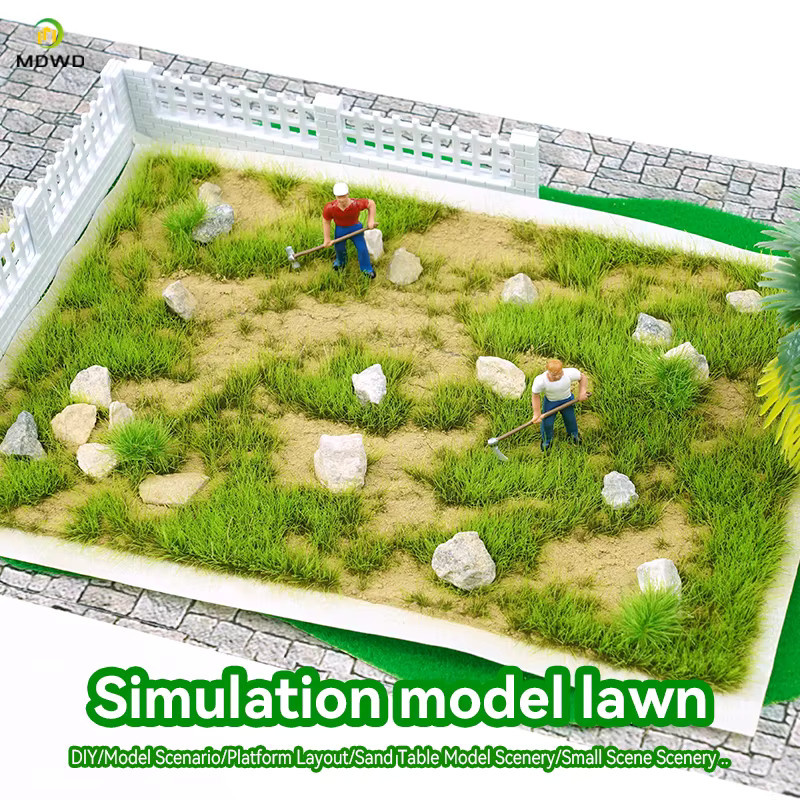 MDWD DIY Sand Tisch Modell Simulation, Natur, Grün, Set / Bundle - Bild 2