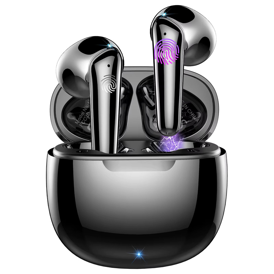 Btootos In-Ear Bluetooth 5.3 Kopfhörer in Schwarz mit HiFi-Stereo, 4 Mikrofonen und 40 Stunden Spielzeit - Bild 5